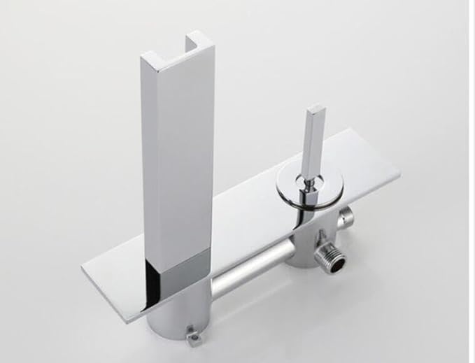 Brush Gold Wall Mounted Single Lever hot Cold Basin Faucet Brush Gold Black Toilet Sink Faucet Waterfall Crane Mixer