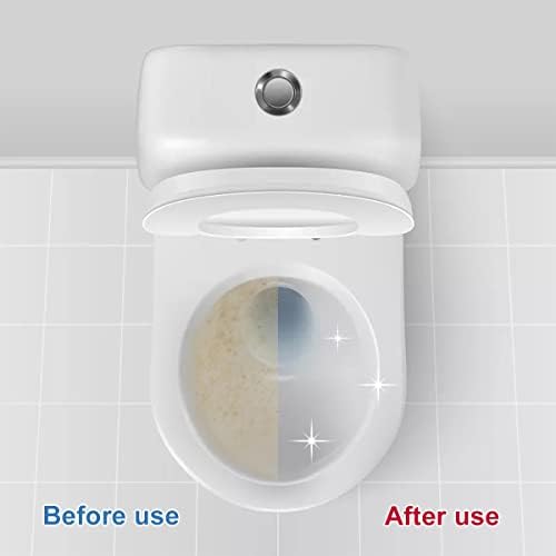 KIISIISO Toilet Bowl Cleaner Tablets, 12 PACK Commercial Household Bathroom Cleaners, Automatic Toilet Tank Cleaners Deodorizers