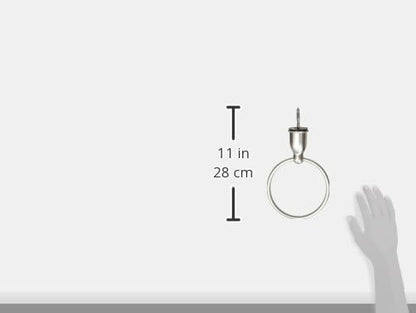 Moen YB8086BC Mason Towel Ring, Brushed Chrome