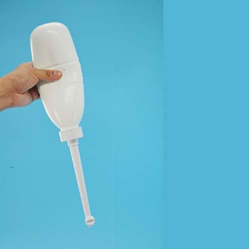 Upside Down Bidet for Postpartum Care, Old People&Child Cleansing.Portable Bidet Sprayer and Travel Bidet with Hand Held Bidet Bottle for Personal Cleansing (L, White)