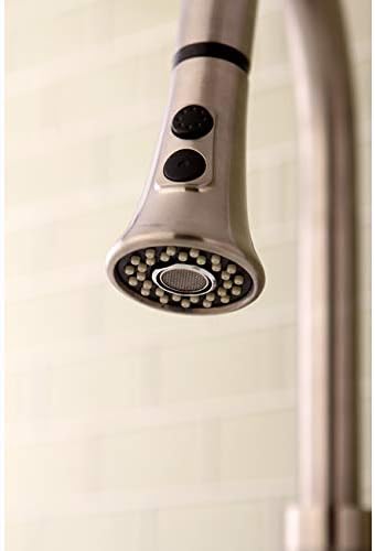 Kingston Brass KDH8728 Pull-Down Kitchen Faucet Sprayer Head, Brushed Nickel