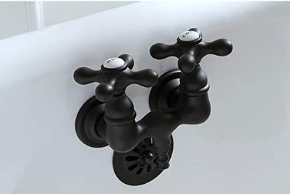 Kingston Brass CC37T5 Vintage Tub Faucet, 3-3/8-Inch Center, Oil Rubbed Bronze, Oil-Rubbed Bronze