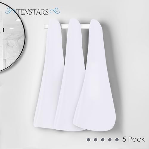 TENSTARS Hair Towel Wrap for All Hair Types, 5 Pack Microfiber Turban