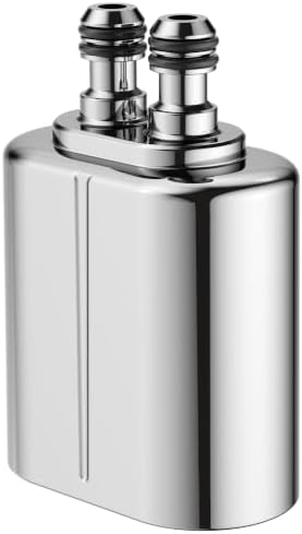 Veken Shower Filter Replacement Cartridge, Easy Swap, U-Channel Filtration