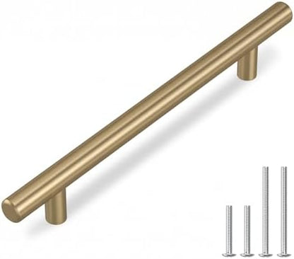 homdiy 40Pack 5in Cabinet Handles Champagne Bronze Kitchen Cabinet Pulls Drawer Pulls for Dresser Drawers