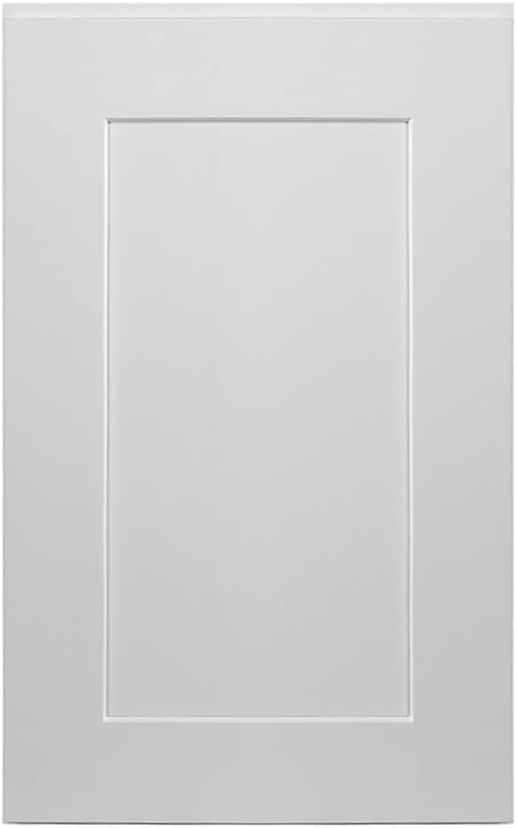 Design House Brookings Shaker Fully Assembled Wall Kitchen Cabinet W1524, 15 W x 12 D x 24 H, Painted White, Solid Wood, Design House, 613349