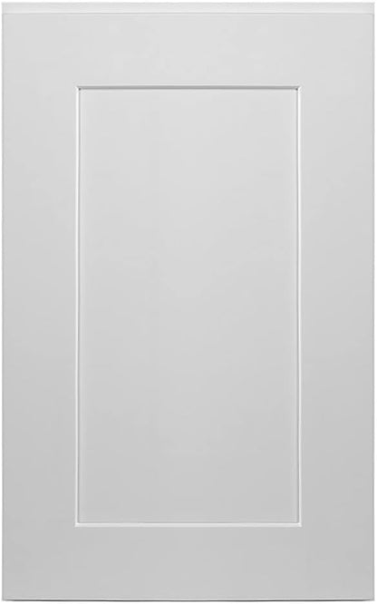 Design House Brookings Shaker Fully Assembled Wall Kitchen Cabinet W1524, 15 W x 12 D x 24 H, Painted White, Solid Wood, Design House, 613349