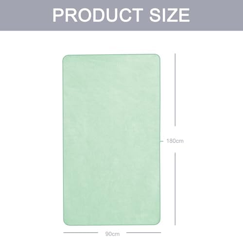 Extra Large Bath Towel Sheet Set 35x70 Inches Oversized Bath Towels Set,Jumbo Large Microfiber Quick Dry,Lightweight,Super Soft,Highly Absorbent Towel Set for Bathroom,Hotel,Pack of 2(2PCS Green)