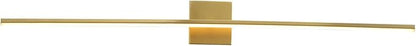 Brushed Gold Vanity Light 40 Inch Modern Bathroom Light Fixtures 23W Wall Vanity Lamp Over Mirror, Dimmable 5CCT LED Wall Sconce for Bedroom Cabinets UL Certificated