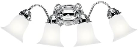 Kichler 6124CH Bath 4-Light, Chrome