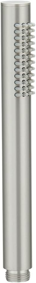 Hand Shower Round Wand Handheld Shower Spray High Pressure Single Function Luxury Hand Showerhead Brushed Nickel