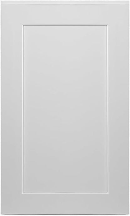 Design House Brookings Shaker Fully Assembled Wall Kitchen Cabinet W1830, 18 W x 12 D x 30 H, Painted White, Solid Wood, Design House, 613505