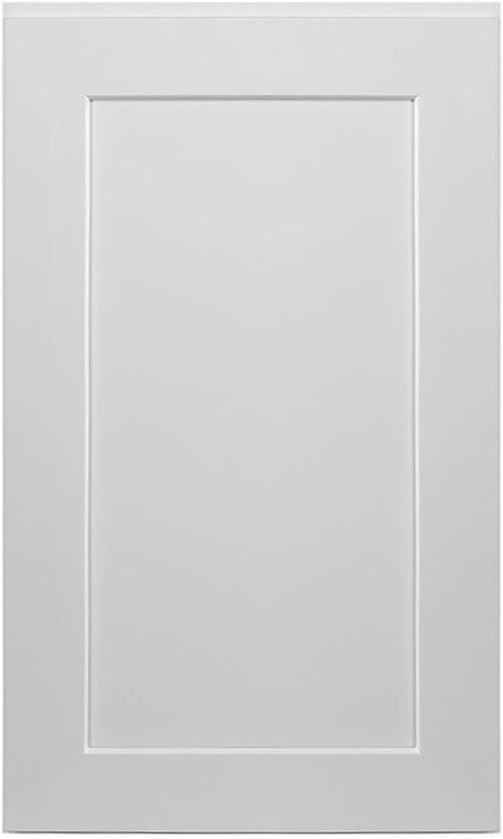 Design House Brookings Shaker Unassembled Wall Kitchen Cabinet W1830, 18 W x 12 D x 30 H, Painted White, Solid Wood, Design House, 561704