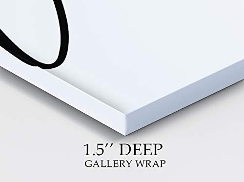 Renditions Gallery Simple Wash sign Bathroom Décor Gallery Wrapped Canvas Wall Art, 16x16,