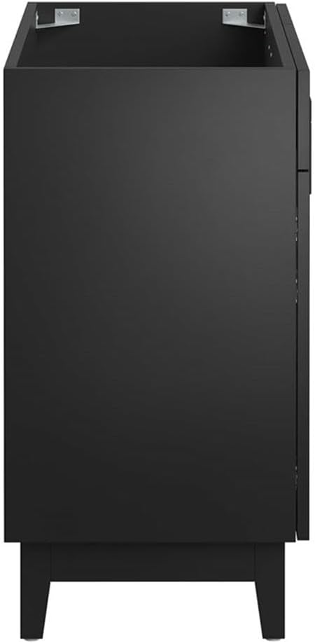 Modway EEI-6400-BLK Miles 36” Bathroom Vanity Cabinet (Sink Basin Not Included), Black