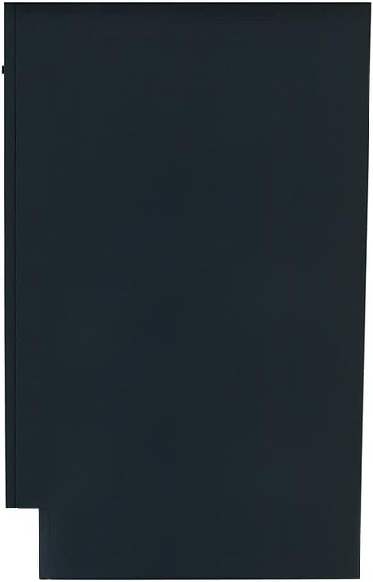 ARIEL Hepburn 60-inch Bathroom Vanity Base Cabinet,Solid Wood, 4 Soft Closing Doors, 6 Dovetail Drawers, Midnight Blue
