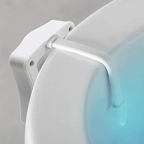 Color Changing Toliet Night Light Motion Sensor Led Motion Activated Washroom UV Slap Activated Butt Smart Light Commode Night Lamp(16 1)