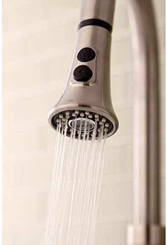 Kingston Brass KDH8728 Pull-Down Kitchen Faucet Sprayer Head, Brushed Nickel