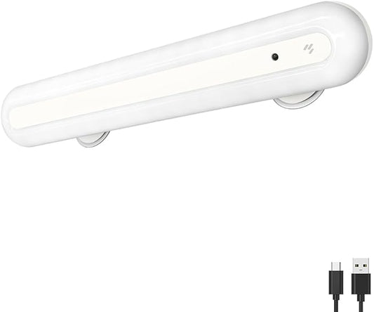 15" Vanity Lights for Mirror, Rechargeable Battery Operated Mirror Lights with Remote Control, 3 Temp&Adjustable Brightness Makeup Light, Cordless Lighting for Vanity Desk (White-1Pack)