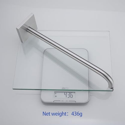 Shower Arm, Extra Extension Arm with Flange, Stainless Steel Wall-Mounted Showerhead Extender Pipe,16 Inch Brushed Nickel Finish,SW-91018-16BN-SQ.