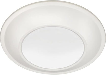 Juno JSBT 4-Inch SlimBasics Tapered Disk Downlight, Switchable, White (1 Pack)