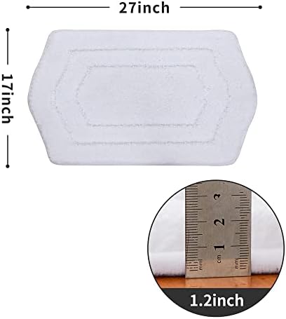 COSY HOMEER Non-Slip Bath Mat Extra Thick Absorbent Plush Washable