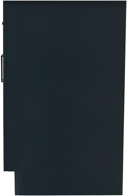 ARIEL Hepburn 72-inch Bathroom Vanity Base Cabinet,Solid Wood, 4 Soft Closing Doors, 6 Dovetail Drawers, Midnight Blue
