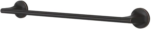 Pfister Pfirst Modern Bath Towel Bar for Bathroom, 18-Inch, Wall-Mounted, Screw-In, Tuscan Bronze Finish, BTBPFM1Y
