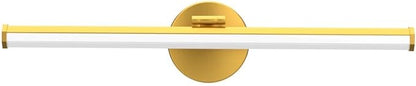 KAISITE Bathroom Light Fixture Over Mirror - Gold Vanity Light Fixture 15W 5CCT Angle Adjustable 22 Inch LED Dimmable Modern Vanity Light Bar for Bedroom Living Room Bathroom