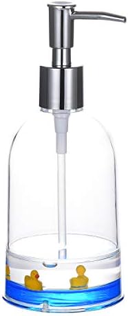 Locco Decor 5 Piece Acrylic Liquid 3D Floating Motion Bathroom Vanity Accessory Set Duck