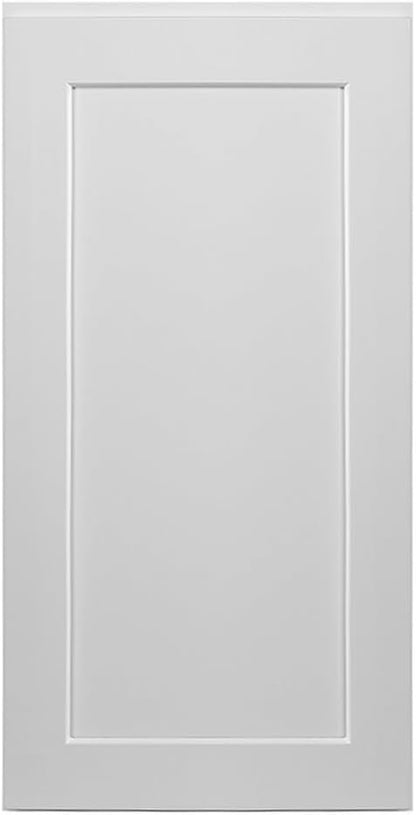 Design House Brookings Shaker Fully Assembled Wall Kitchen Cabinet W1836, 18 W x 12 D x 36 H, Painted White, Solid Wood, Design House, 569079