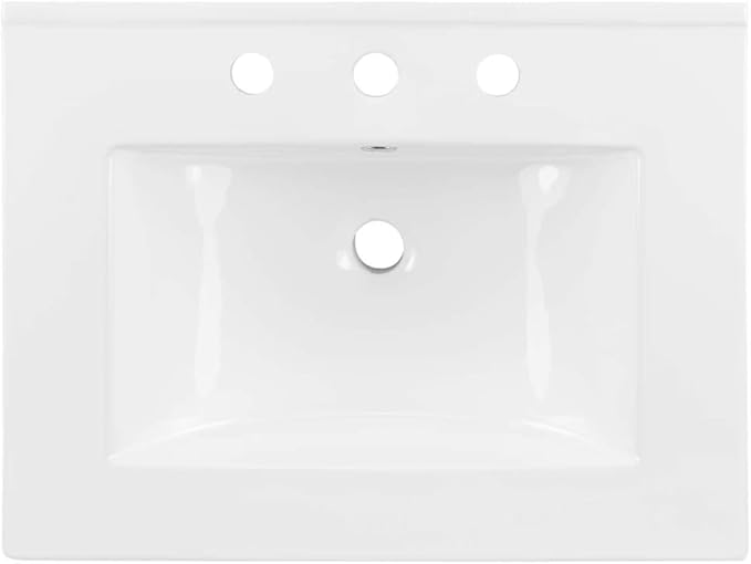 Modway EEI-3766-WHI Cayman 24" Bathroom Sink, White