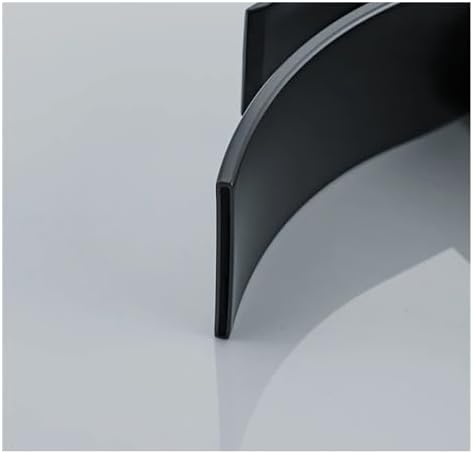 Elegant Black Waterfall Bathroom Faucet - High Arc Brushed Gold Mixer Tap, Easy Installation, Stylish Grey Vanity Sink Waterfall Faucet for Modern Bathrooms
