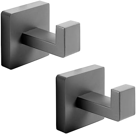 Towel Hooks for Bathrooms, Heavy Duty Stainless Steel Bathroom Hooks