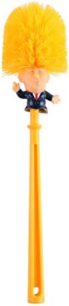 Funny Toilet Brush,Prank Toilet Brush Cleaner, Funny Toilet Scubber,Make Toilet Great Again, Commander in Crap (Hands up Toilet Brush#1)