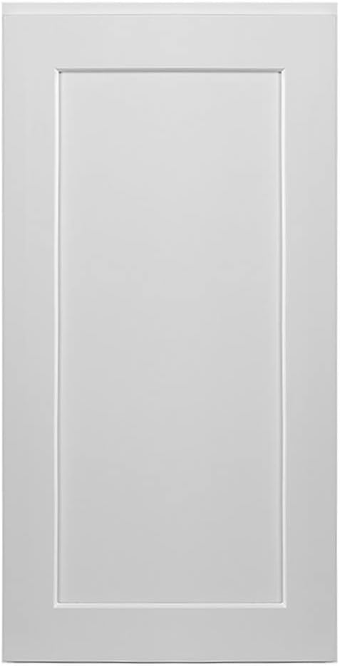 Design House Brookings Shaker Fully Assembled Wall Kitchen Cabinet W1836, 18 W x 12 D x 36 H, Painted White, Solid Wood, Design House, 569079