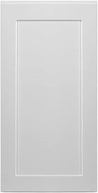 Design House Brookings Shaker Fully Assembled Wall Kitchen Cabinet W1836, 18 W x 12 D x 36 H, Painted White, Solid Wood, Design House, 569079