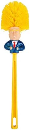 Funny Toilet Brush,Prank Toilet Brush Cleaner, Funny Toilet Scubber,Make Toilet Great Again, Commander in Crap (Thumb Up Toilet Brush)