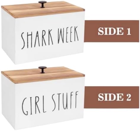 Tampon Holder Tampon Organizer Feminine Storage Container with Lid