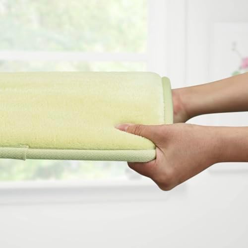 Bath Mats for Bathroom Non Slip - Lime 72" x 24" Memory Foam Bathroom Rugs - Quick Dry Bath Mat