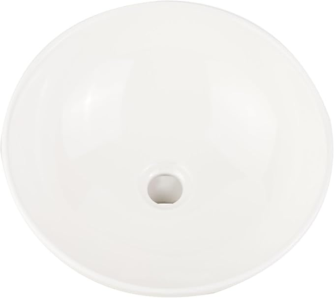 Signature Hardware 447953 Sarasota 15-1/2" Fireclay Vessel Bathroom Sink