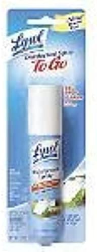 Lysol Disinfectant Spray To Go, Crisp Linen, 1 Ounce