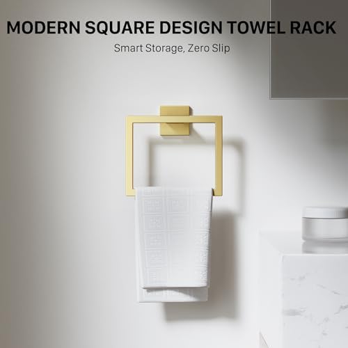 15-Piece 23.6 Inch Brushed Gold Bathroom Hardware Accessories Set