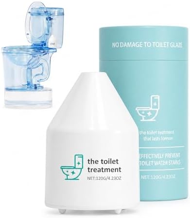 Toilet Cleaner, Household Cleaning Solution, Toilets Bowl Cleaning Reduces Hard-Water Stains & Odor, Automatic Refreshes Toilets, Long-Lasting Bowl Cleaner Fresh Scent, White