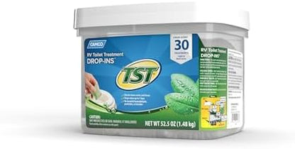 Camco TST RV Toilet Treatment Drop-INs - Made in the USA