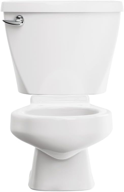American Standard 2315228.020 Baby Devoro Two-Piece Less Seat Toilet, 10-1/4-Inch Height, Elongated Front, 1.28 GPF, White