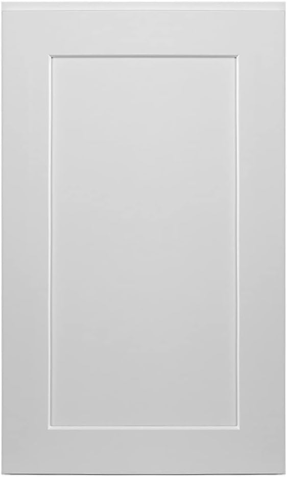 Design House Brookings Shaker Fully Assembled Wall Kitchen Cabinet W1830, 18 W x 12 D x 30 H, Painted White, Solid Wood, Design House, 613505