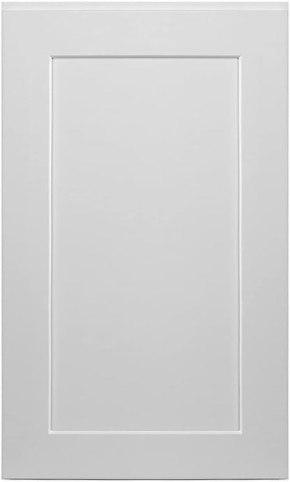 Design House Brookings Shaker Fully Assembled Wall Kitchen Cabinet W1830, 18 W x 12 D x 30 H, Painted White, Solid Wood, Design House, 613505