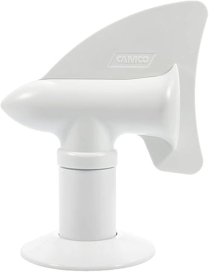 Camco Cyclone Rotating Sewer Plumbing Vent - Rids Odors from Your RV Holding Tank, Rotes 360 Degrees to Pull Odors Up and Away - White (40595)