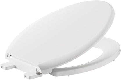 American Standard 5257A65MT.020 Cardiff Slow-Close Elongated Front Toilet Seat, White